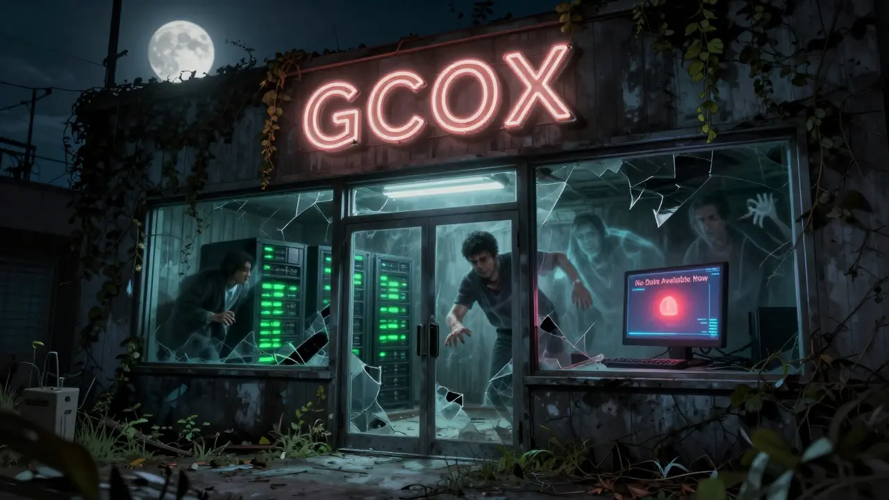 GCOX crypto exchange review : un échange de crypto pratiquement inactif en 2025