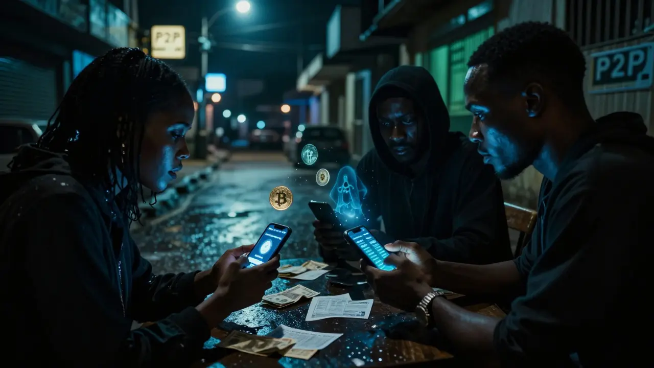 Économie souterraine du crypto dans le Nigeria pendant la période d'interdiction